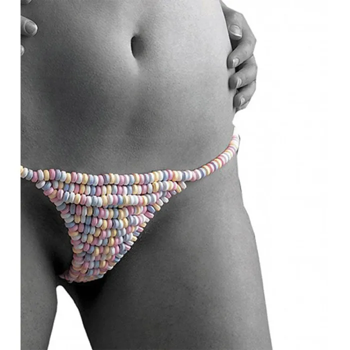 Hott Products Female Sex Toys Satisfy Your Sweet Tooth with the Candy GString Panty