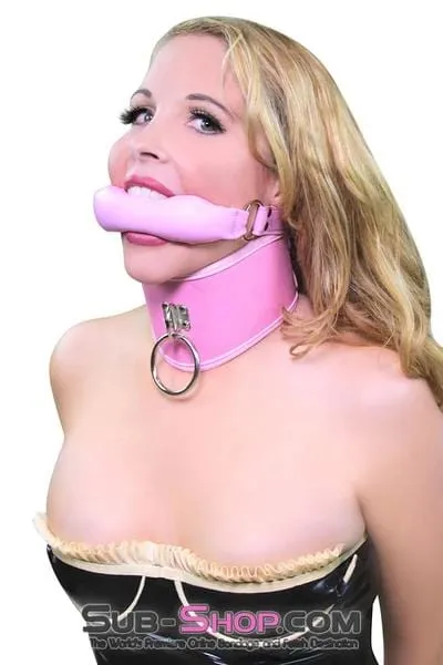 6996HS Pink Pony Stuffed Bit Gag HSY Vibrators