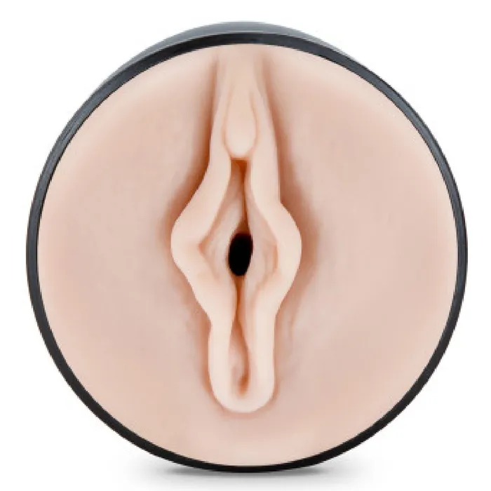 Soft and Wet Pussy Self Lubricating Stroker with Pleasure Orbs Vanilla Blush Male Sex Toys