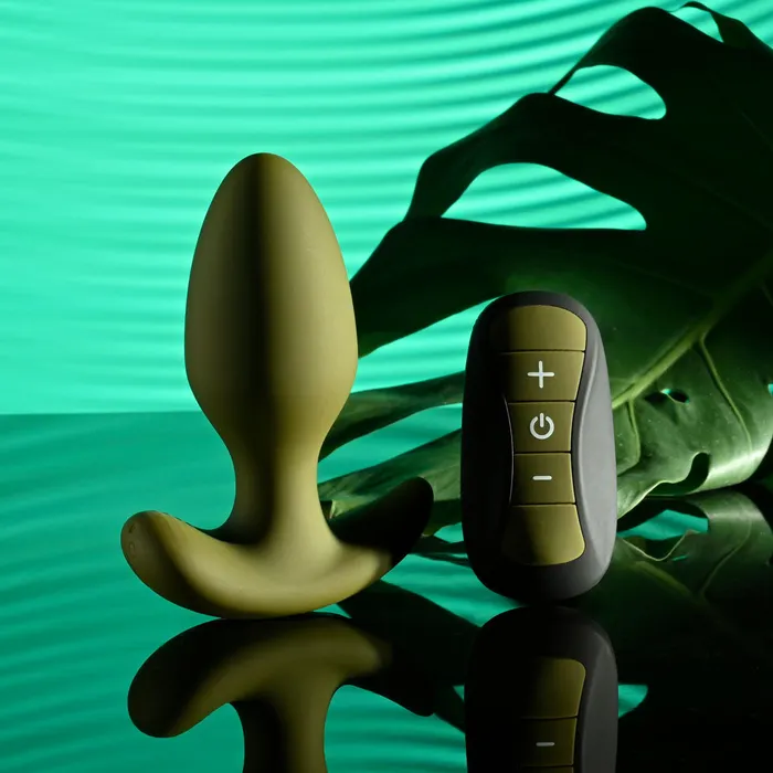 Anal ShhhWndsr Selopa THE COLONEL Vibrating Butt Plug Army Green Anal ShhhWndsr Selopa THE COLONEL Vibrating Butt Plug Army Green
