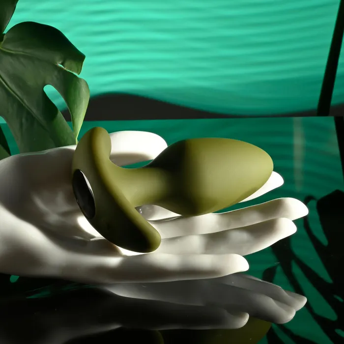Anal ShhhWndsr Selopa THE COLONEL Vibrating Butt Plug Army Green Anal ShhhWndsr Selopa THE COLONEL Vibrating Butt Plug Army Green