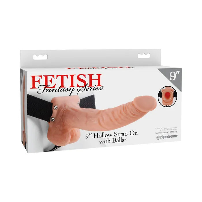 Fairvillacom Ff Hollow Strap On Wballs 9 Flesh Female Sex Toys