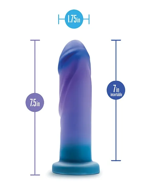 Avant Midnight Rendezvous Ocean Blue Silicone Dildo Avant Dildos