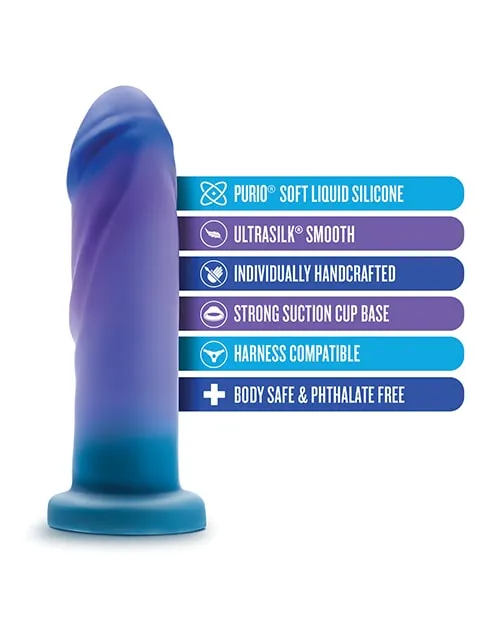 Avant Midnight Rendezvous Ocean Blue Silicone Dildo Avant Dildos