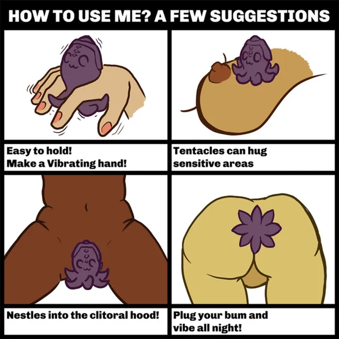 Cute Little Fuckers Purple Princette Puppypus Butt Plug Cute Little Fuckers Anal