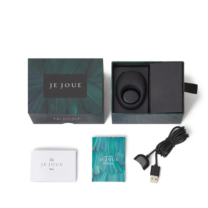 Je Joue Anal Je Joue Mio Rechargeable Cockring Black