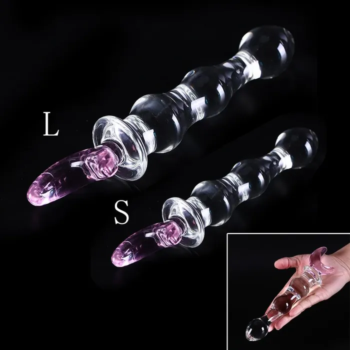 Sailor Wand Crystal Glass Dildo and Anal Plug Kinkstasy Anal