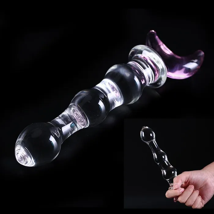 Sailor Wand Crystal Glass Dildo and Anal Plug Kinkstasy Anal